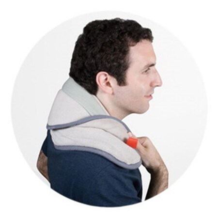 Superjock Relief Pak Moist Heat Pack Cover, Velour with Foam, Neck, 12PK SU2249029